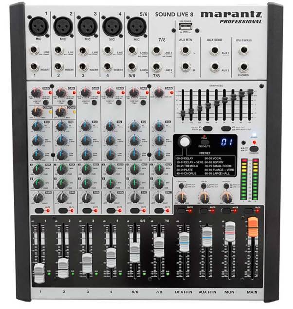 Marantz Professional Sound Live8